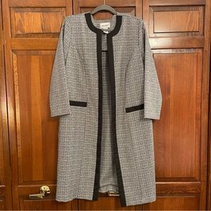 Long gray blazer